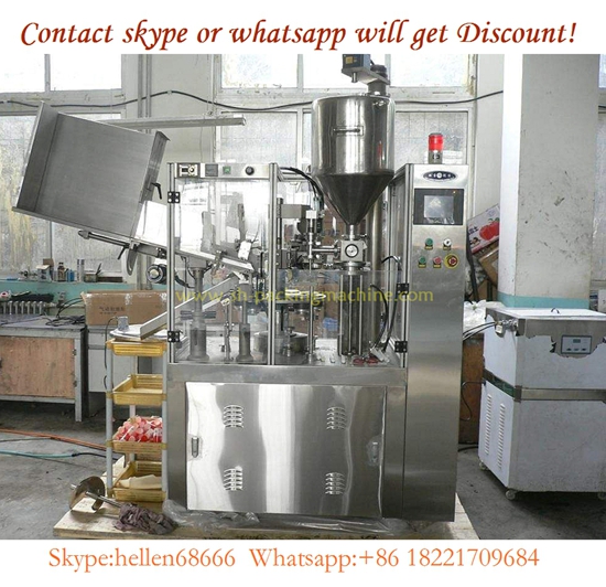 Automatic soft tube filling sealing machine