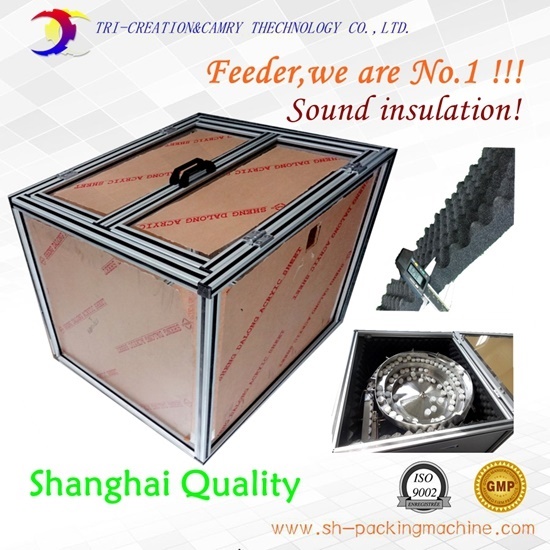 soundproof enclosure for bowl feeder,500mm