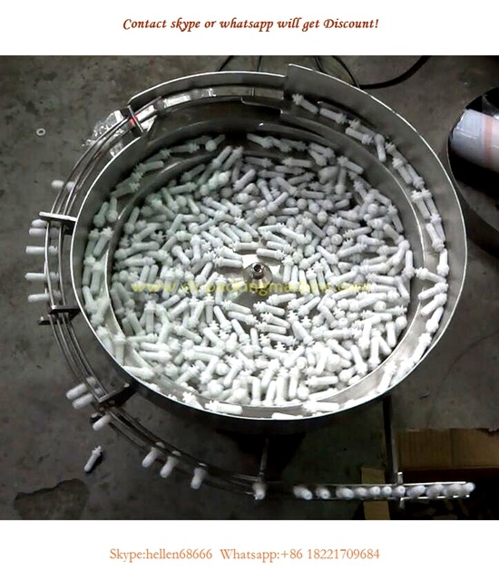 tube vibrating bowl feeder,pillow part vibrate feeder,600mm