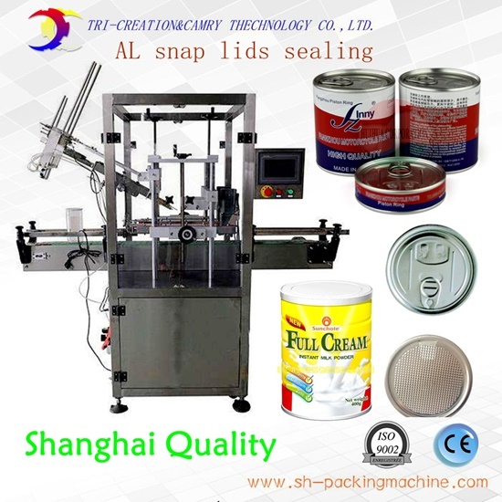 automatic tin seaming machine,aluminum foil ring pull can seamer,200ml