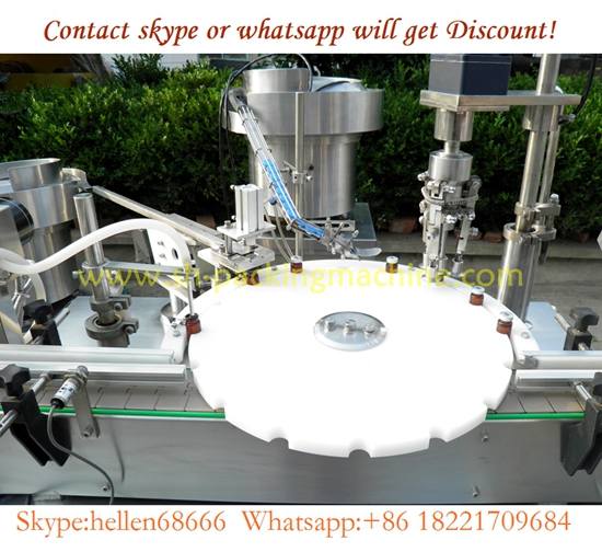 oral liquid filling capping machine,peristaltic pump mono block