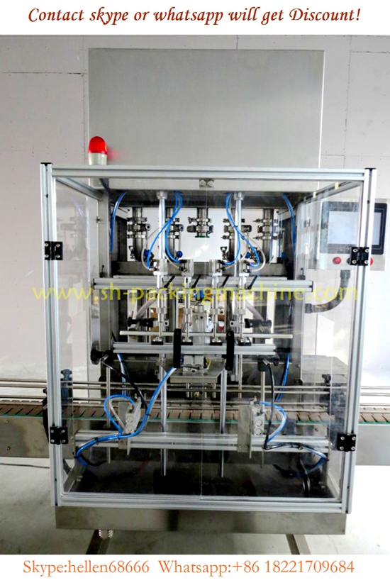 5L glass cleaner automatic filling machine,4 nozzle