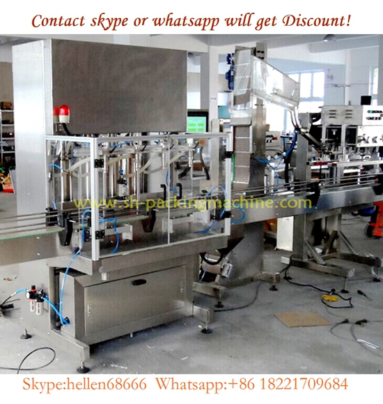 5L glass cleaner automatic filling machine,4 nozzle