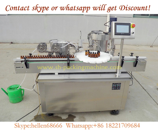 eye drops filling capping machine,peristaltic pump mono block