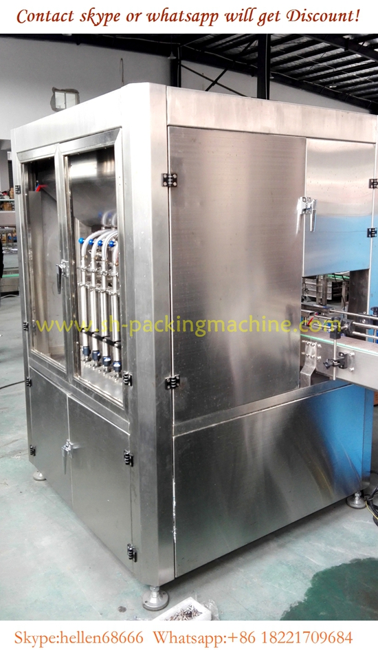 automatic edible oil filling machine,4 nozzle 5L