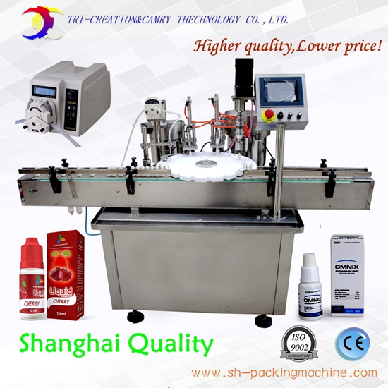 eye drops filling capping machine,peristaltic pump mono block