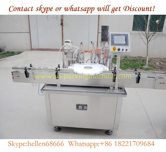 eye drops filling capping machine,peristaltic pump mono block