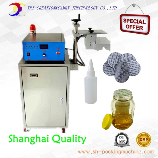 online aluminum foil film sealing machine with rejector