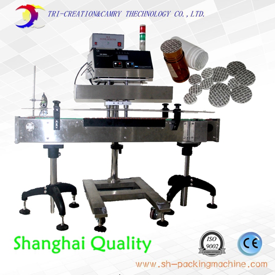 automatic aluminum film sealing machine with rejector