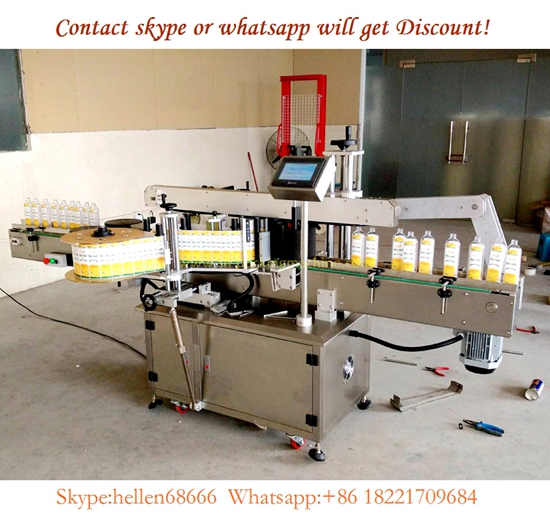 automatic double side labeling machine,adhesive labeling machine